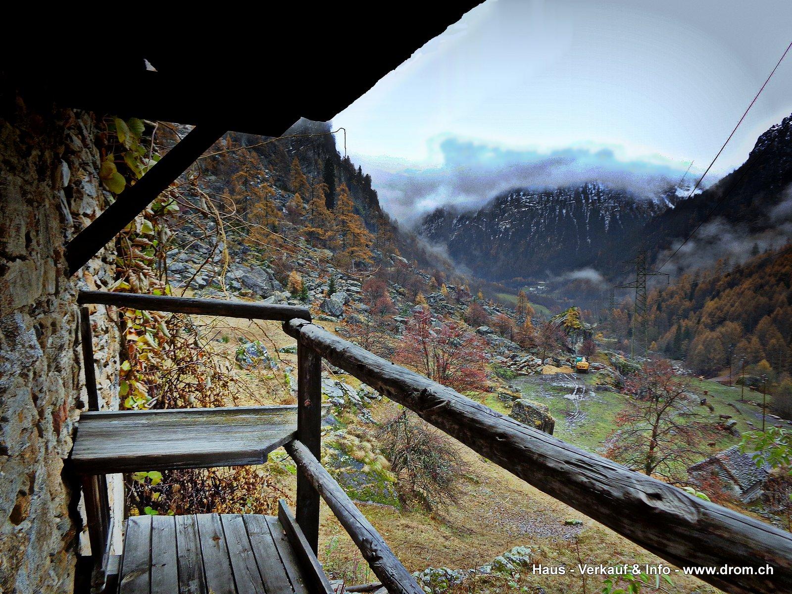 Balkon Sicht richtung Süden